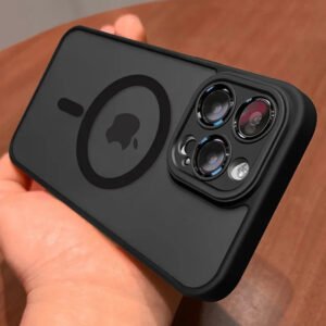 iPhone Magnetic Luxury Matte Shockproof for 16 15 14 13 12 17 Pro Max Plus